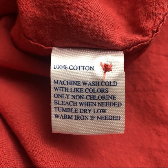 Women's Southern Tide "Kris" Swiss Dot Shirt Dress In Mineral Red. Size Small. - Picture 14 of 16